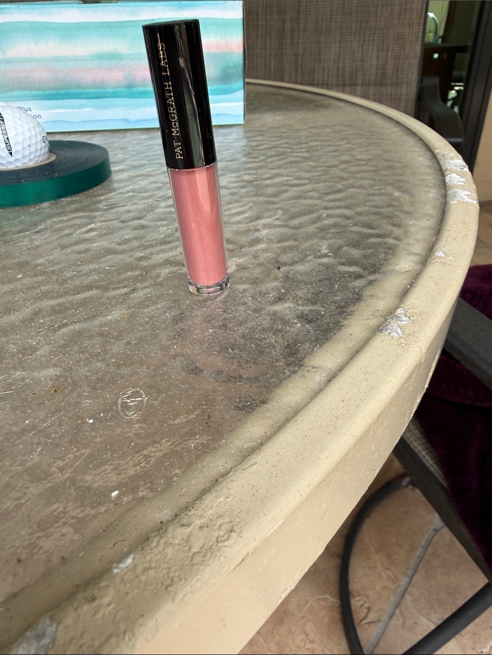 Pat McGrath Shimmering Pink Lip Gloss